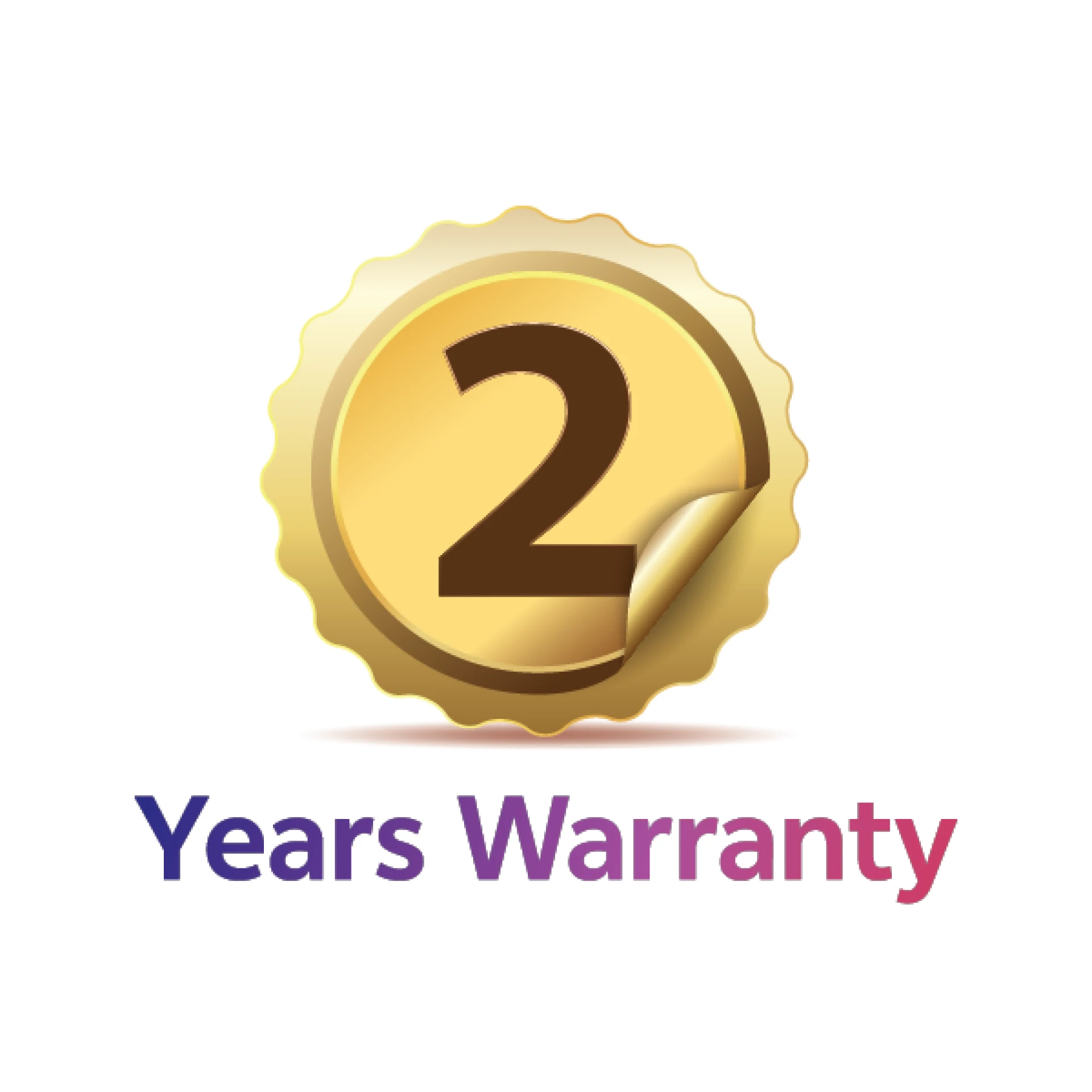 2-Year Warranty